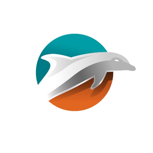 99designs community contest: Help the Miami Dolphins NFL team re-design its logo! Réalisé par Shmart Studio