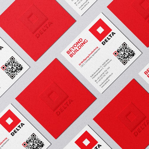 DELTA Business Card Relaunch-ontwerp door PNX Graphics