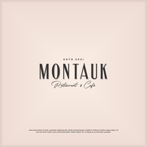 Montauk Logo Design by Dirtymice