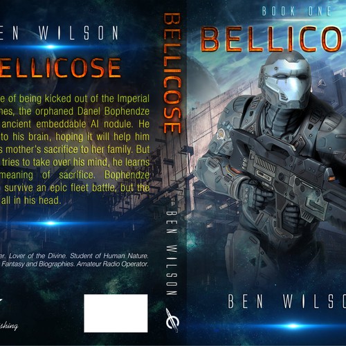 Sci-Fi Novel Cover Design, Start of Series. Design by Max63