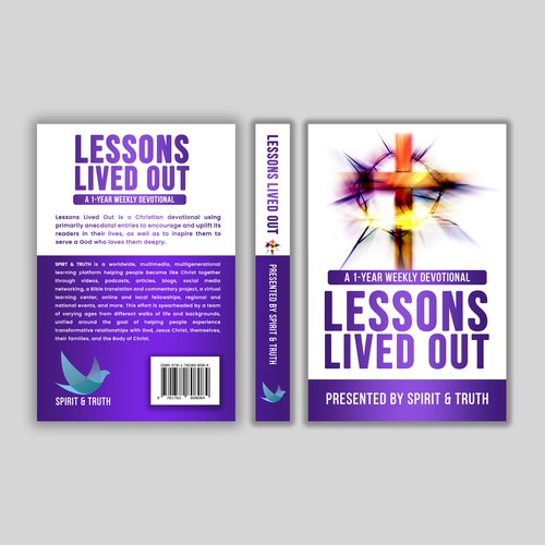 We need a captivating cover for our 1-year Devotional! Design by Zahari Studio