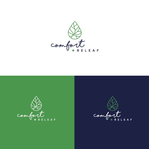 Luxurious trendy logo for a CBD store Design by kimhubdesign