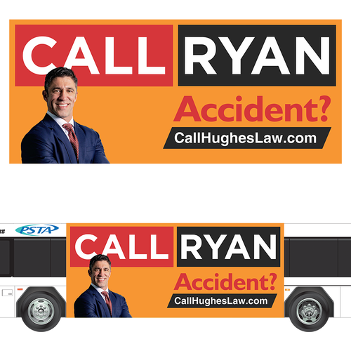 Bus Ad for Lawyer - Need diff styles Design réalisé par TypeF Design