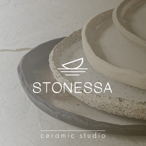 Design a logo for handmade ceramic plates and bowls Design by Iryna Ostapchuk