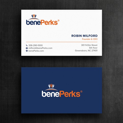 Biz Cards for fast growing company Réalisé par Felix SH