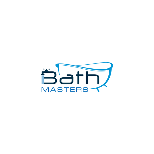 Create a Unique and easily identifiable logo for Bath Masters!! Design by Win Won