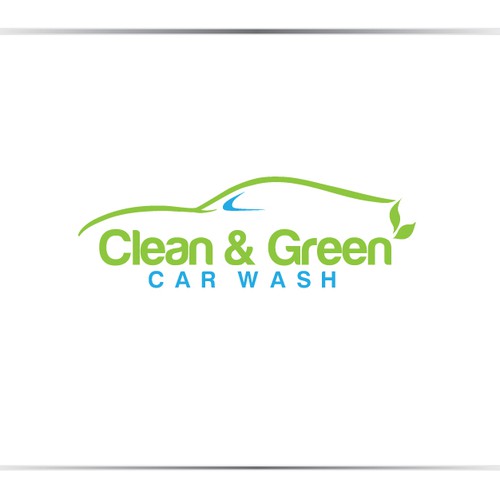 New Logo Wanted For Clean And Green Car Wash Logo Design Contest 99designs