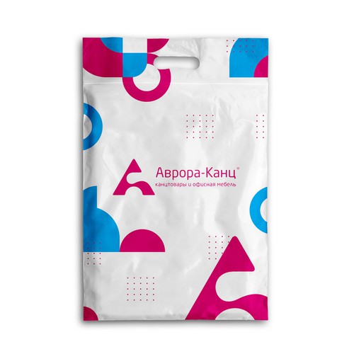 Plastic eco bag Design by CUPEDIUM