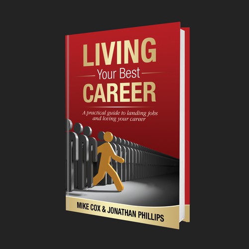 Design inspirational book cover for career-changing book Design by Lizaa