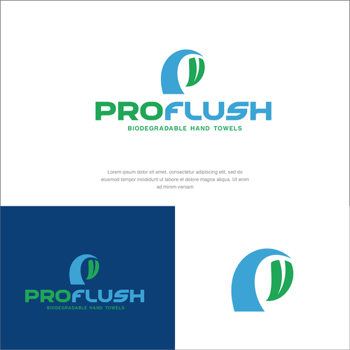 biodegradable flushable hand towels Design by Elesense