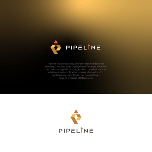 Diseño de Design a cool, sleek, tech-oriented logo for Pipeline de DreamyDezines