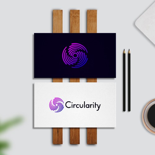 Logo design for green circular tech start up: Circularity Design von Creative Antor