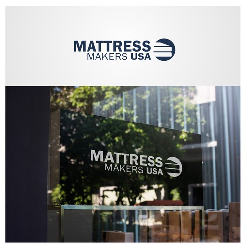 Logo design for b2b USA mattress company Design by ArtBeats