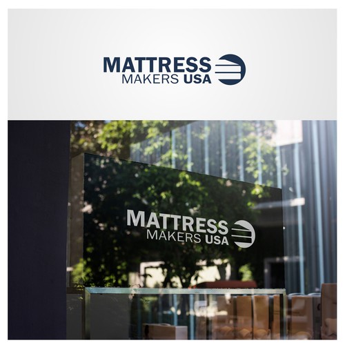 Logo design for b2b USA mattress company Design by ArtBeats