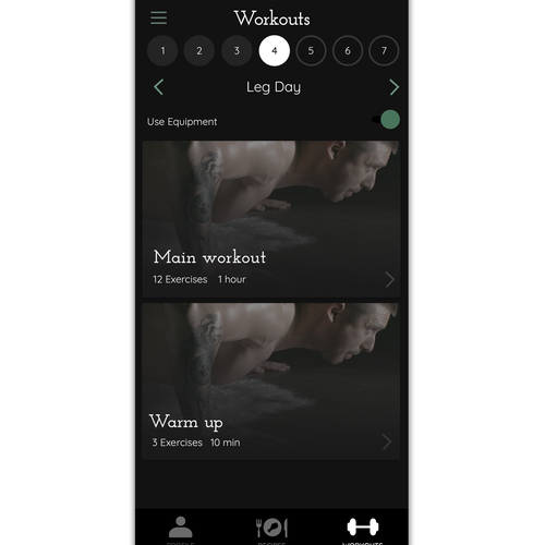 Fully functional health-restoring app needs styling only on 5 pages Design by WMRyan