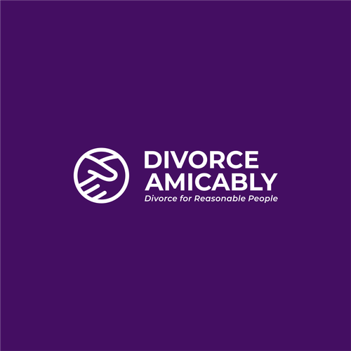 Logo for a new, healthy way for reasonable people to divorce Design by begaenk