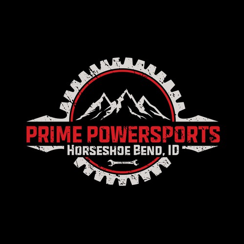 We need a powerful, catchy design for a Powersports repair shop! Design by citra1988