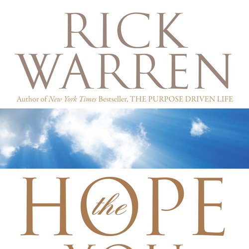 Design Rick Warren's New Book Cover Design by CMcKeveny