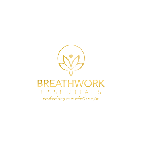 Diseño de Breathwork Essentials logo for soul-led business de journeydsgn