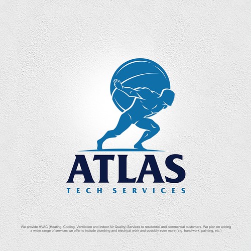 Guaranteed-  Create a logo and branding concept for Atlas Tech Services Design by adityabeny