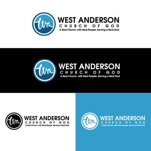 Clean/Modern Logo for our church "West Anderson Church of God" Diseño de nilaArt