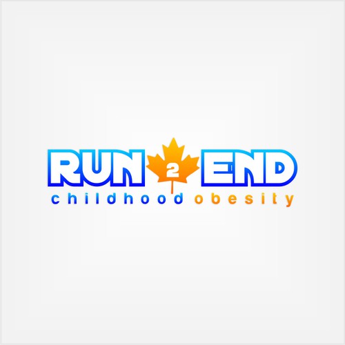 Run 2 End : Childhood Obesity needs a new logo Design por rezarereza