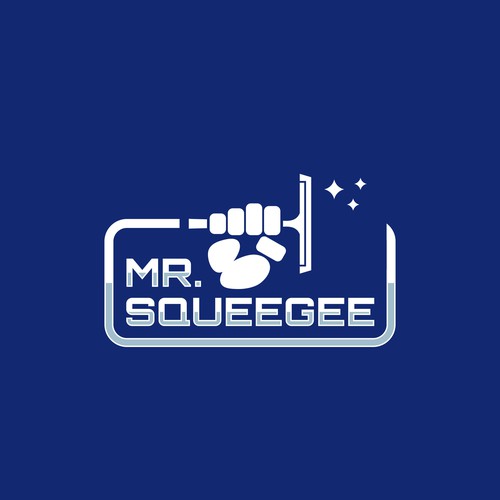 I need a playful logo for my business Mr. Squeegee Design réalisé par NomoStudio