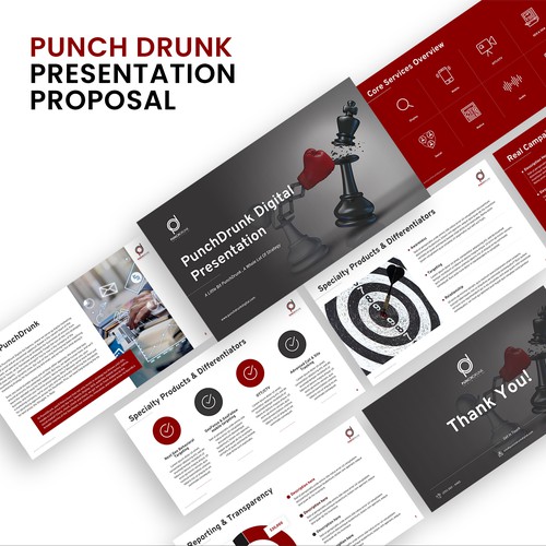 PowerPoint template contest entry by SlideFactory