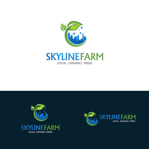 Unsere Skylinefarm Ist Auf Der Suche Nach Einem Passenden Logo Logo Brand Identity Pack Contest 99designs