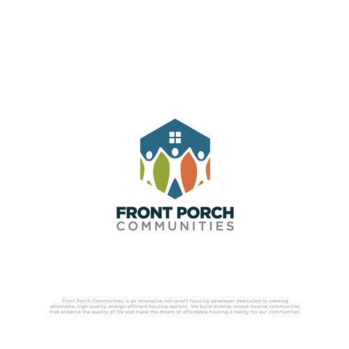 Front Porch Communities - A Not For Profit housing developer with a community focus Design von RaccoonDesigns®