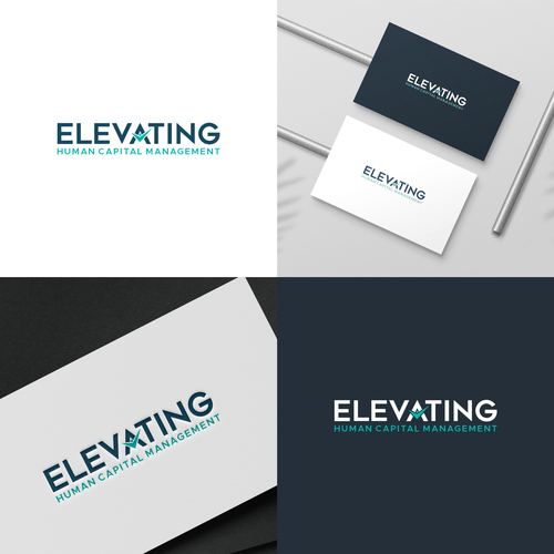 Elevating HCM logo contest Design by META ™