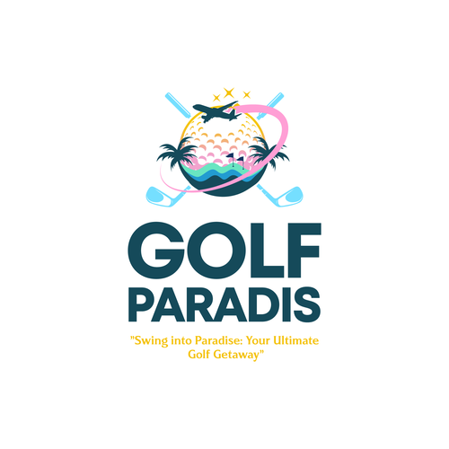 We need a logo that encourage trust and willingness to play GOLF in PARADISE Design by Safflower YES