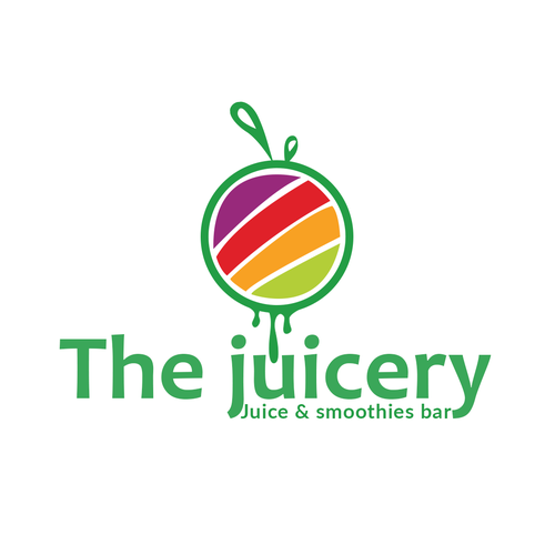 The Juicery, healthy juice bar need creative fresh logo Design by MR LOGO