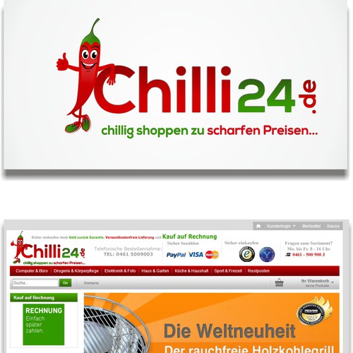 Logo Fur Chilli24 De Logo Design Contest 99designs