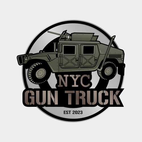 Attractive Logo for a Military Humvee Experience in the middle of the Big Apple Design por RayyaNamira