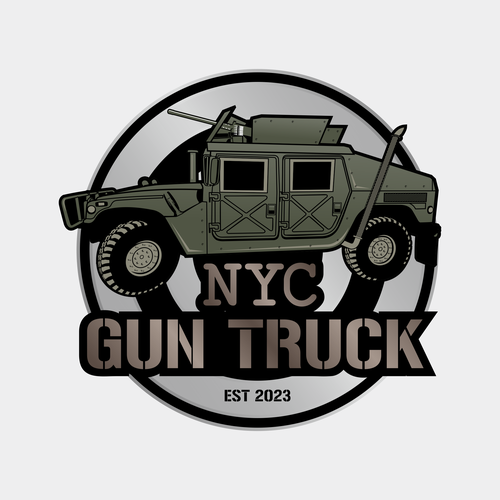 Attractive Logo for a Military Humvee Experience in the middle of the Big Apple Réalisé par RayyaNamira