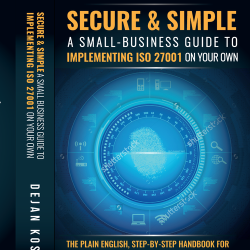 GUARANTEED: Book cover design targeted at information security professionals Design by ellie_designs
