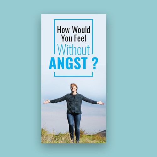 Make A Creative Banner Ad For Anxiety Angst Topics Concurso
