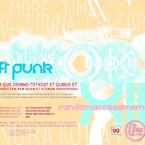 99designs community contest: create a Daft Punk concert poster Design réalisé par Sanjaklaya