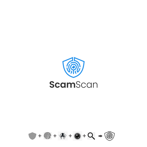 Create the branding (with logo) for a new online anti-scam platform Design von baytheway