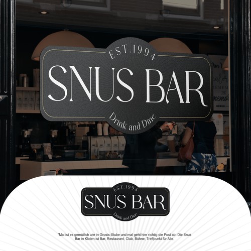 Snus Bar Renovation Design by Abdesvmvd ©