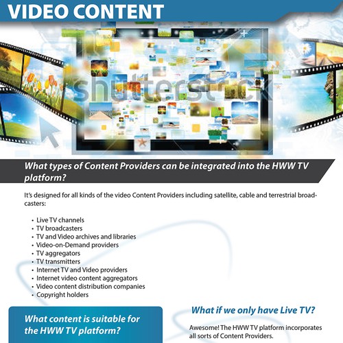 Create a corporate B2B brochure design Design by V.M.74