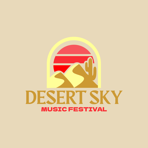 Desert Sky Music Festival Design by MuhammadAria