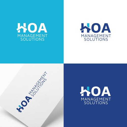 HOA Management Services Logo Design by pixelmatters