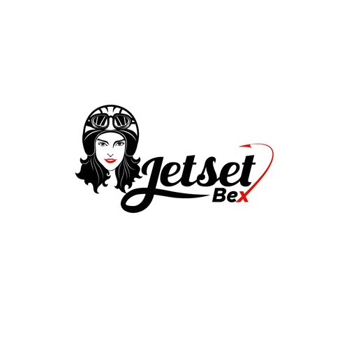 Persona Logo for Female Pilot Influencer Design by OPIEQ Al-bantanie