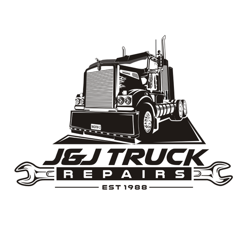 Create the first logo for a truck mechanical repair workshop that has ...