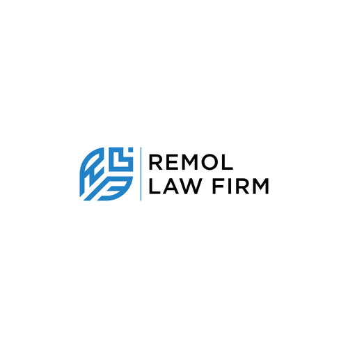Modern, crisp, and sleek logo for law firm. Design by NAYLI SS