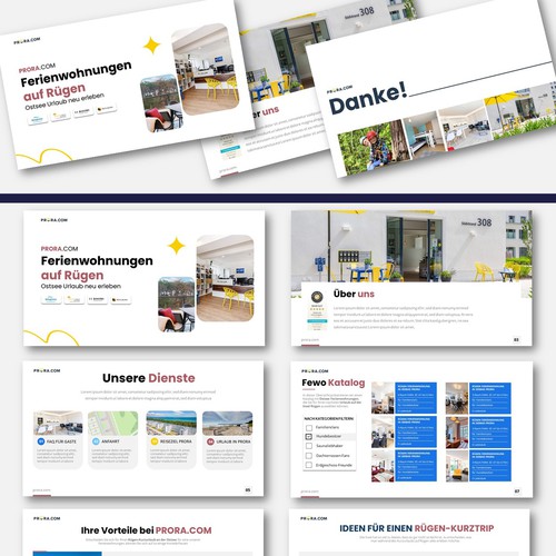 PowerPoint template contest entry by The Pentagraph