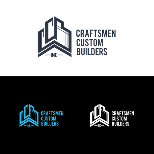 Design a sleek modern logo for a young and green custom home builder ...