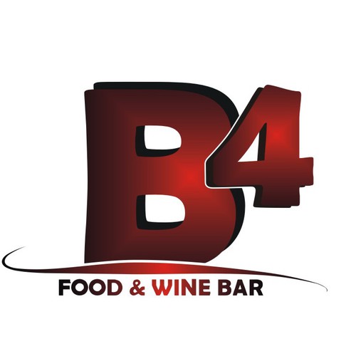 B4 Food & Wine Bar Design por lydiart